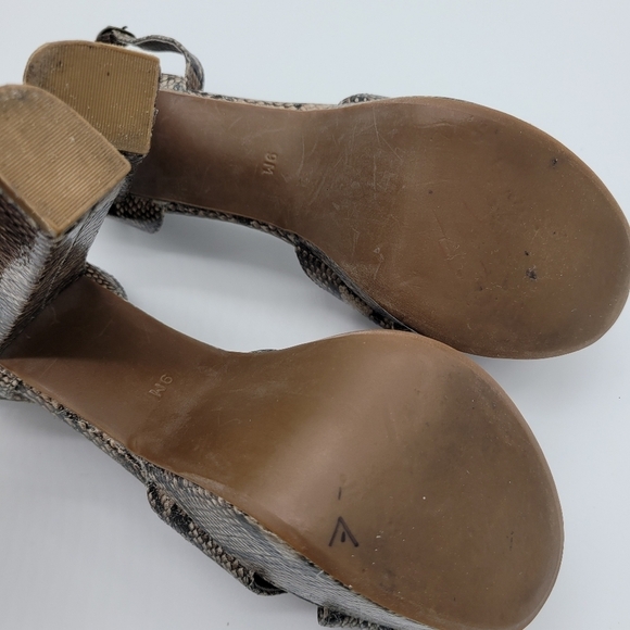 Carmen Platform Leather Sandals Jeffrey Campbell 9 - Picture 8 of 13